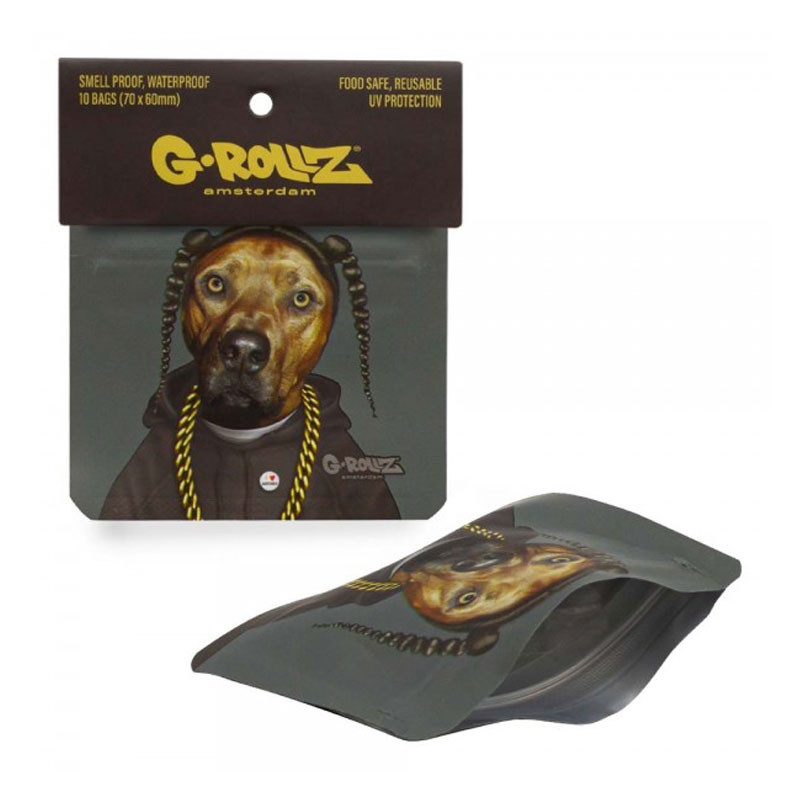 G-Rollz - Odor-Stop Pouches x10 - Rap - 70x60mm