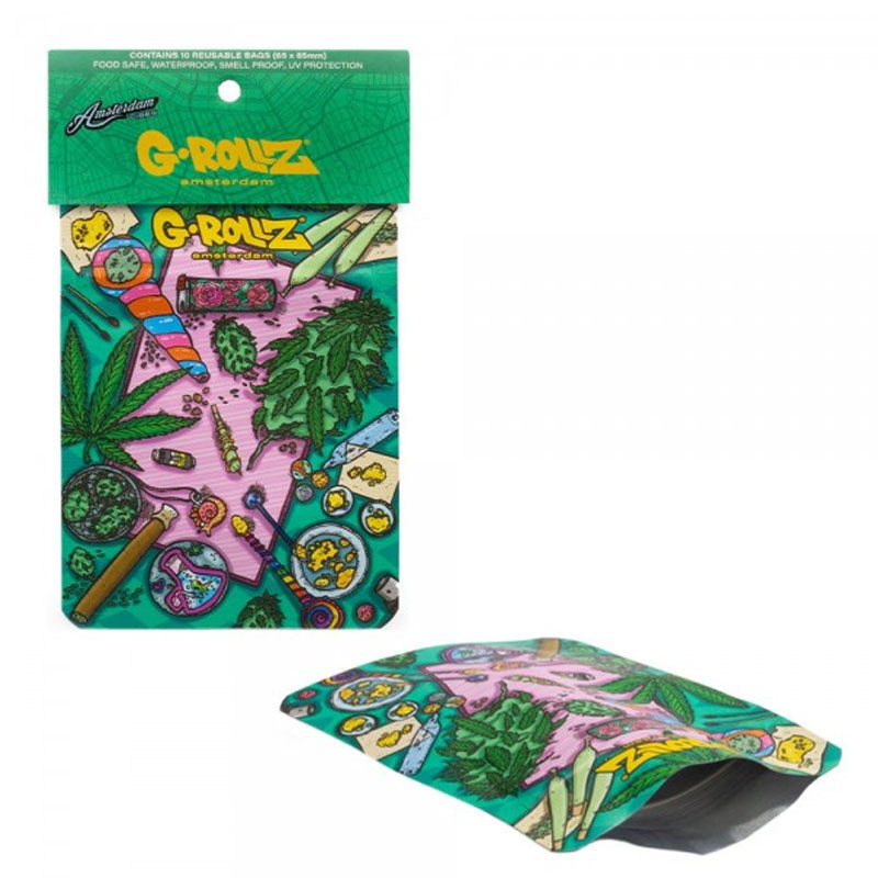 G-Rollz - Pochettes x10 stop-odeur Picnic - 65x85mm