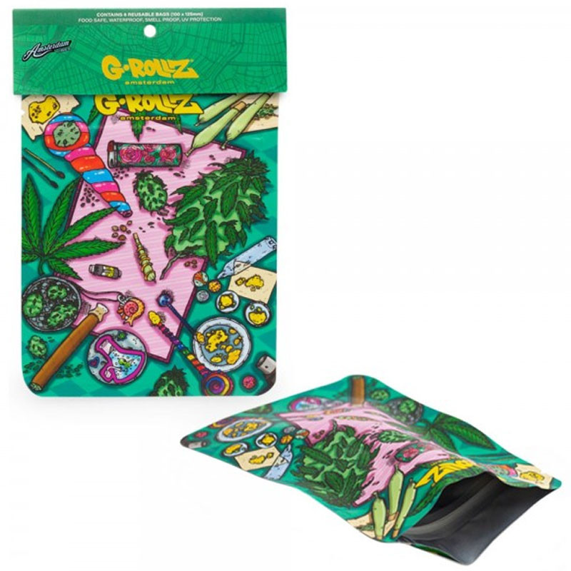 G-Rollz - Pochettes x8 stop-odeur Picnic - 100x125mm