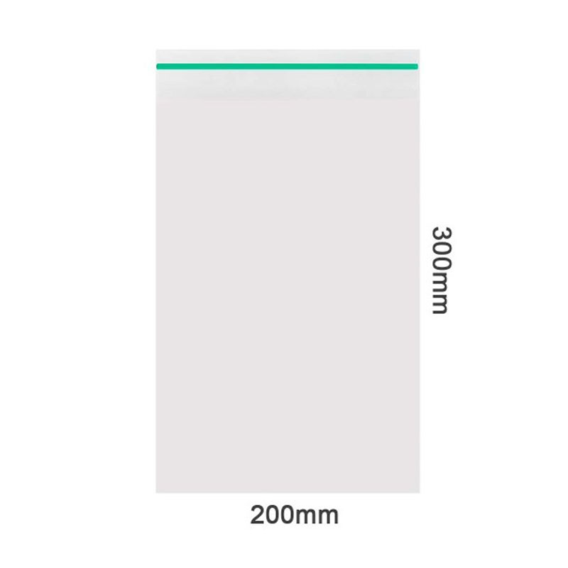 Sachets zippés Amsterdam - 10x10 stop-odeur 200x300mm 50 micron vert