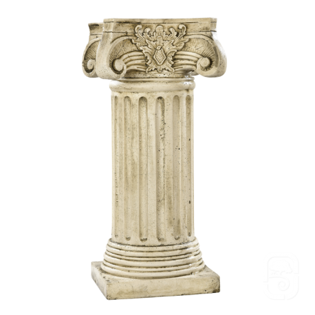 Hairie-Grandon - Colonne corinthienne MM H 76 Ø 21.5 - Ton vieilli- à l'unité