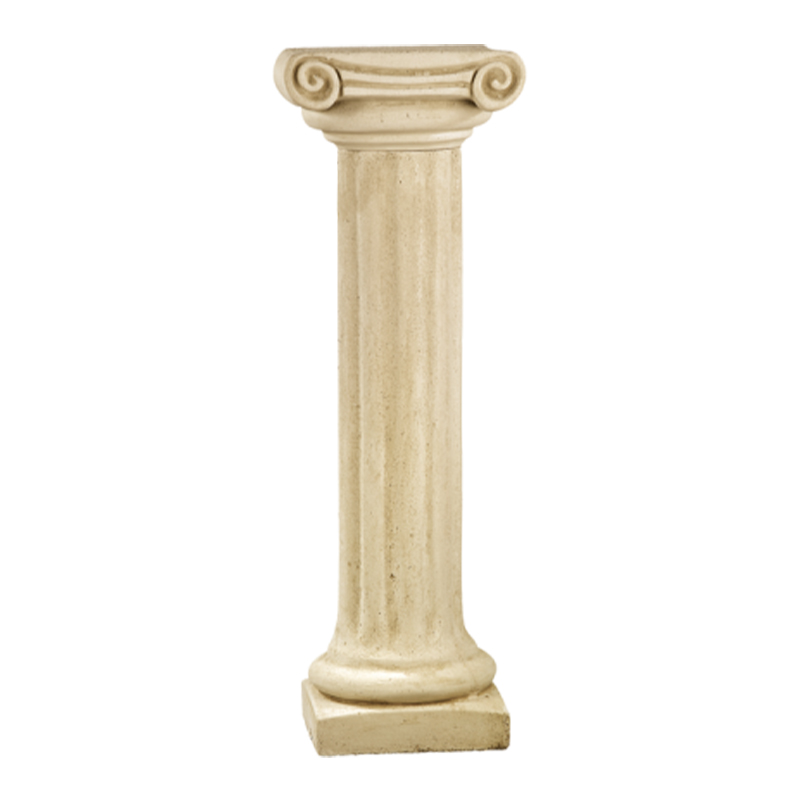 Hairie-Grandon - Colonne chapiteau ionique 105 - Ton patiné - à l'unité