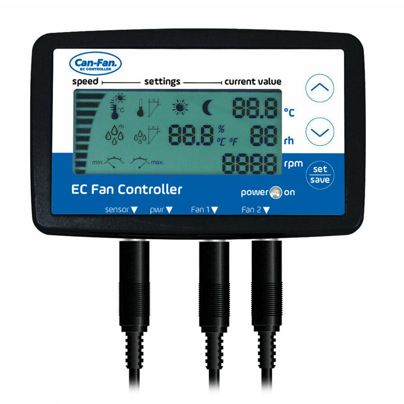 Can Fan - LCD controller for EC extractor