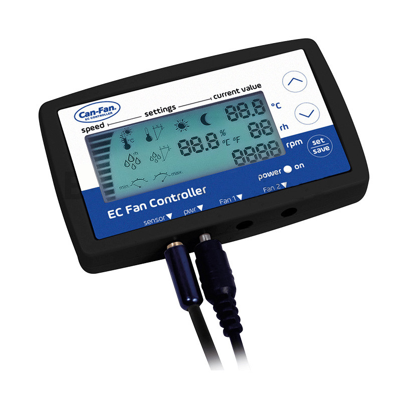 Can Fan - LCD controller for EC extractor