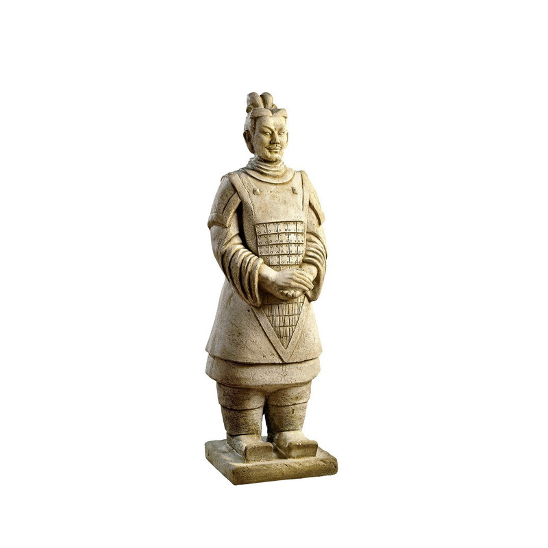 Hairie-Grandon - Guerrier XiamPM H 49 cm - Ton ciré vieilli- à l'unité