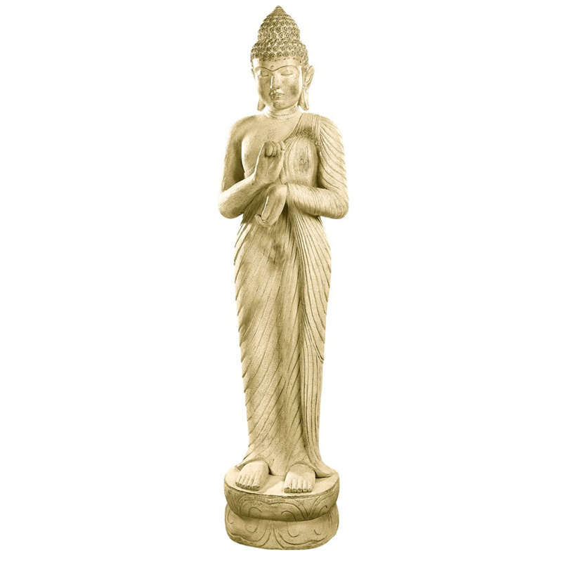 HINDU GODDESS STANDING H 156CM AGED TONE (SINGLE)
