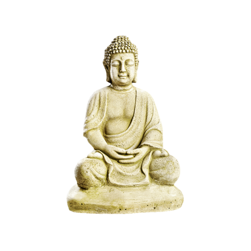 Hairie-Grandon - Bouddha sur Socle PM2 H 38 cm - à l'unité