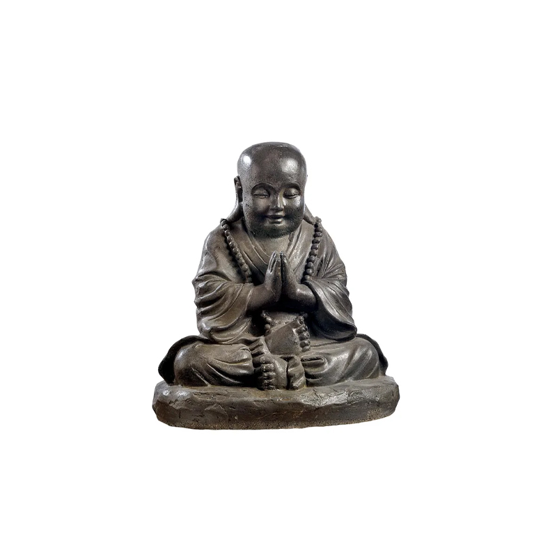 Hairie-Grandon - Monk seduto MM tono nero cerato - à l'unité
