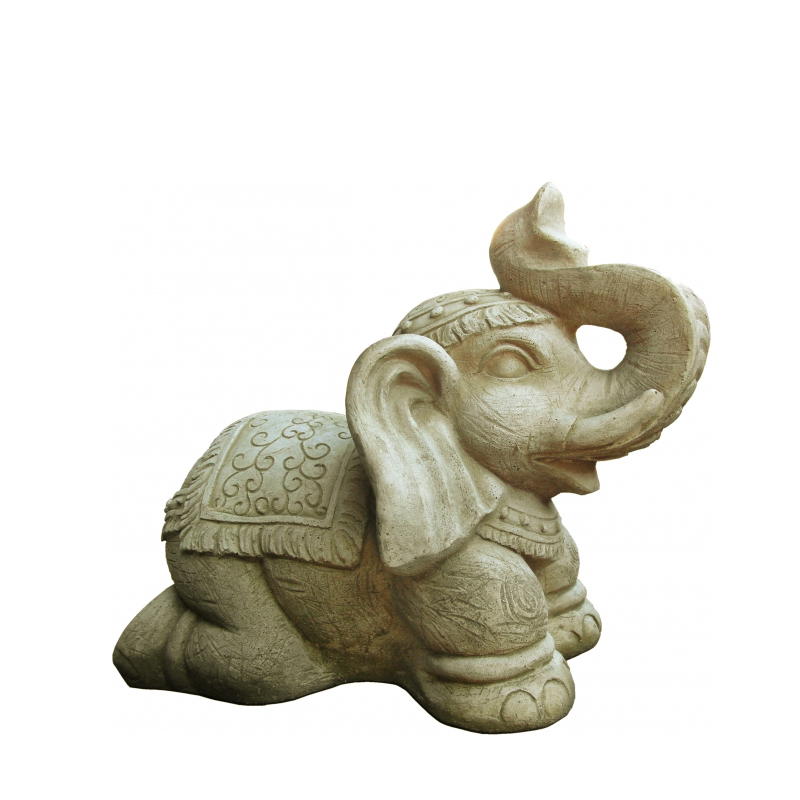 Hairie-Grandon - Elephant Hindou - Ton patiné - à l'unité