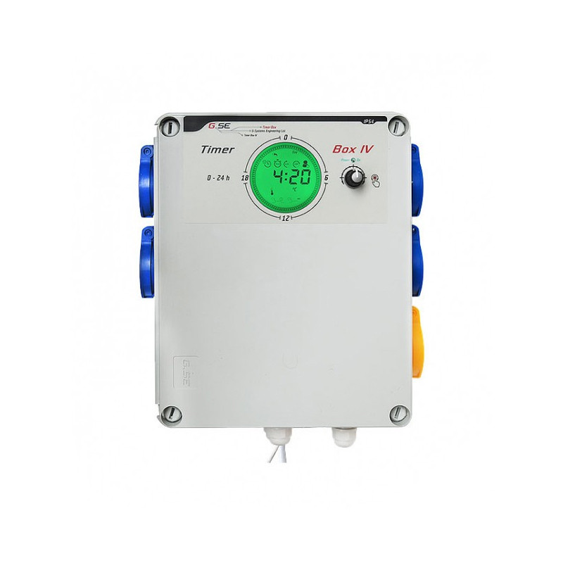 GSE - Timer box 4 prises + chauffage 2'300W