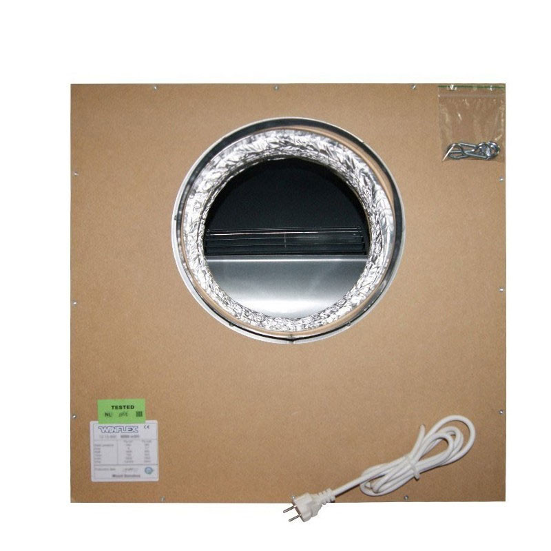 Winflex - Winflex - Afzuigbox 2000m³/h 2xØ315mm geluiddichte Softbox