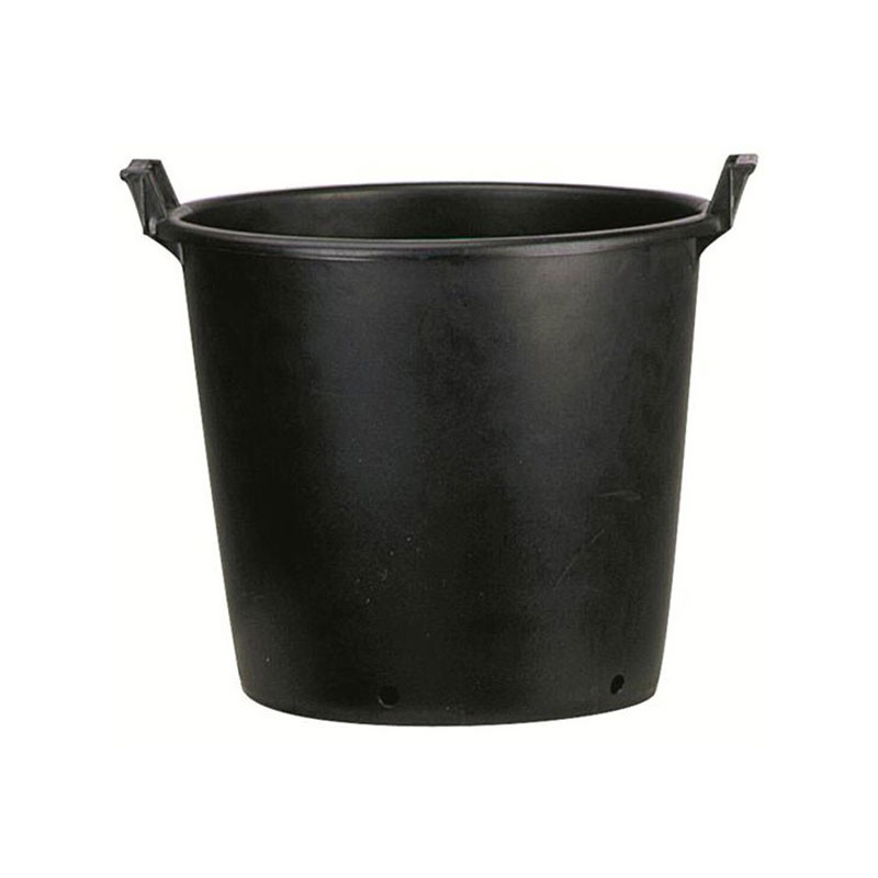 Pot extérieur rond à poignées - 55/50X38 60L