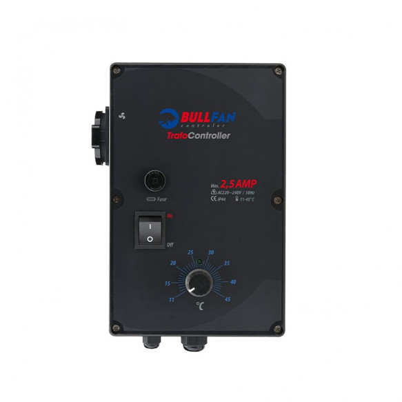 BullFan - Step Controller 1 plug 2,5 AMP, Pro air extractor controller [refurbished] - BullFan