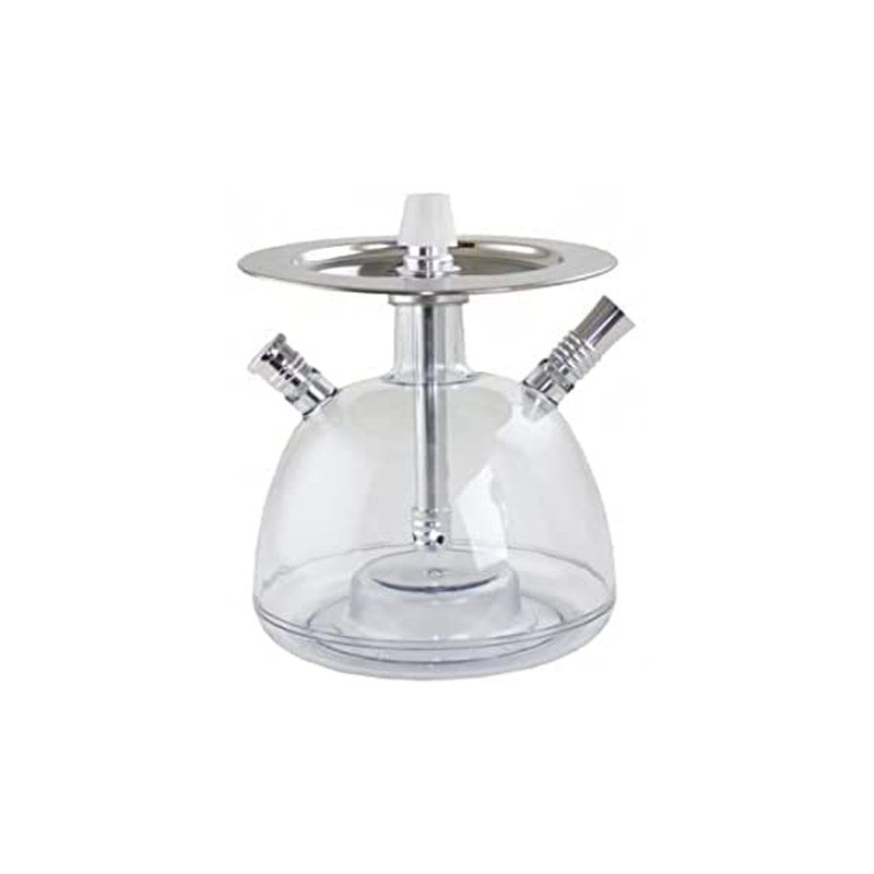 Chicha Acrylique Aladin WA100 - Transparente - Hauteur 22 cm