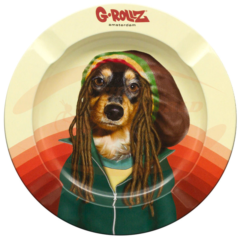 G-Rollz - Cendrier Pet Rock Reggae - 13.5cm
