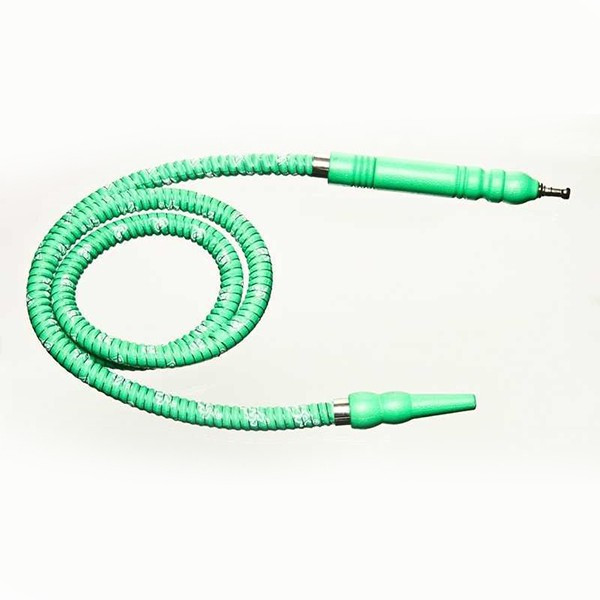 Canule 1,8m pour Chicha Longue Poignee Bois - Vert
