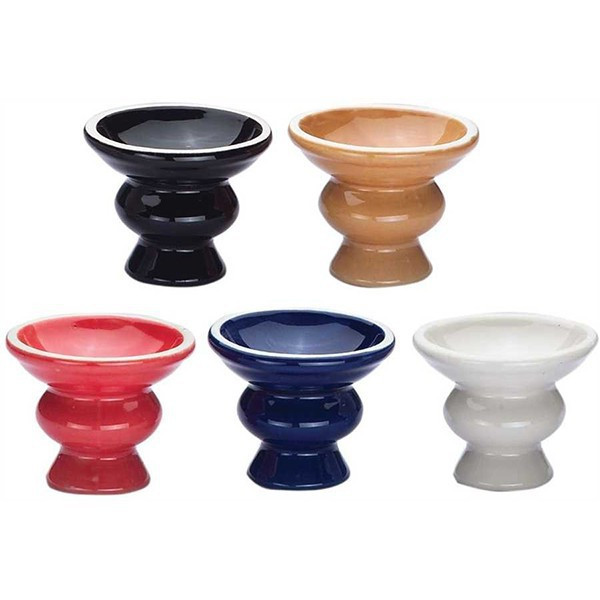 Taça de cerâmica com divisória - Cor aleatória - X1Pc