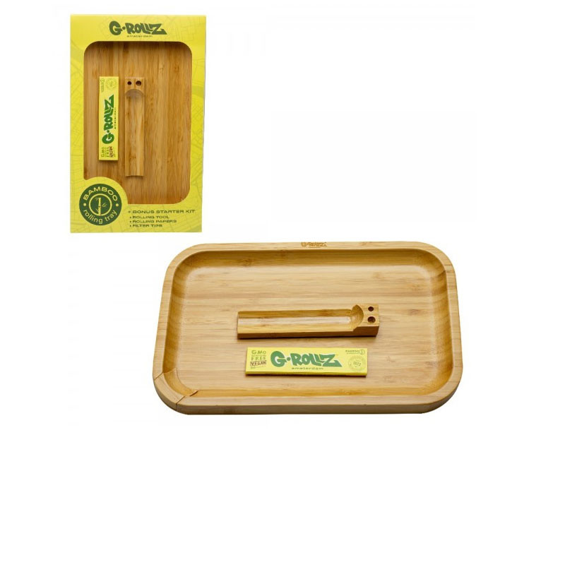 G-rollz - Plateau en bamboo - Classic - 28x17cm