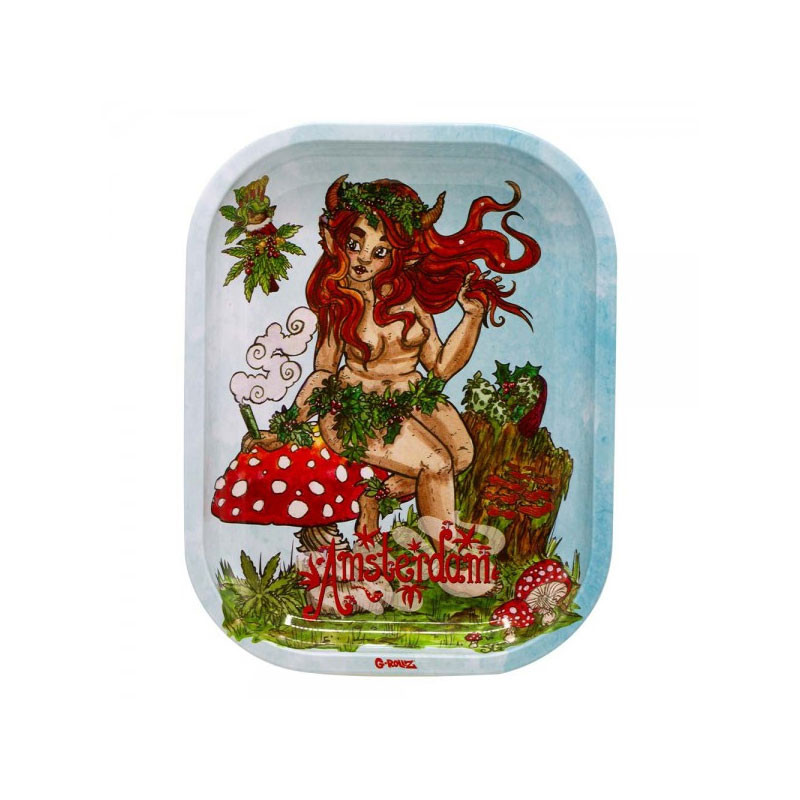 G-rollz - Plateau design métal - Small - Vondel Nymph - 14x18cm