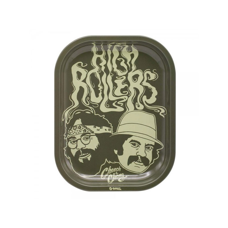 G-rollz - Plateau design métal - Small - Cheech et Chong High Rollers - 14x18cm