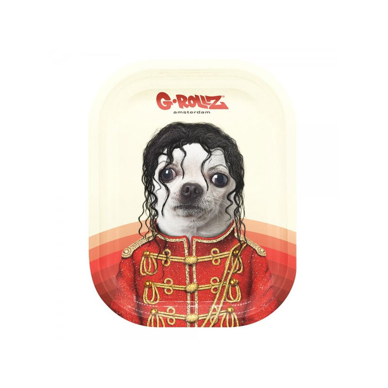 G-rollz - Tabuleiro de design em metal - Pequeno - Pop - 14x18cm