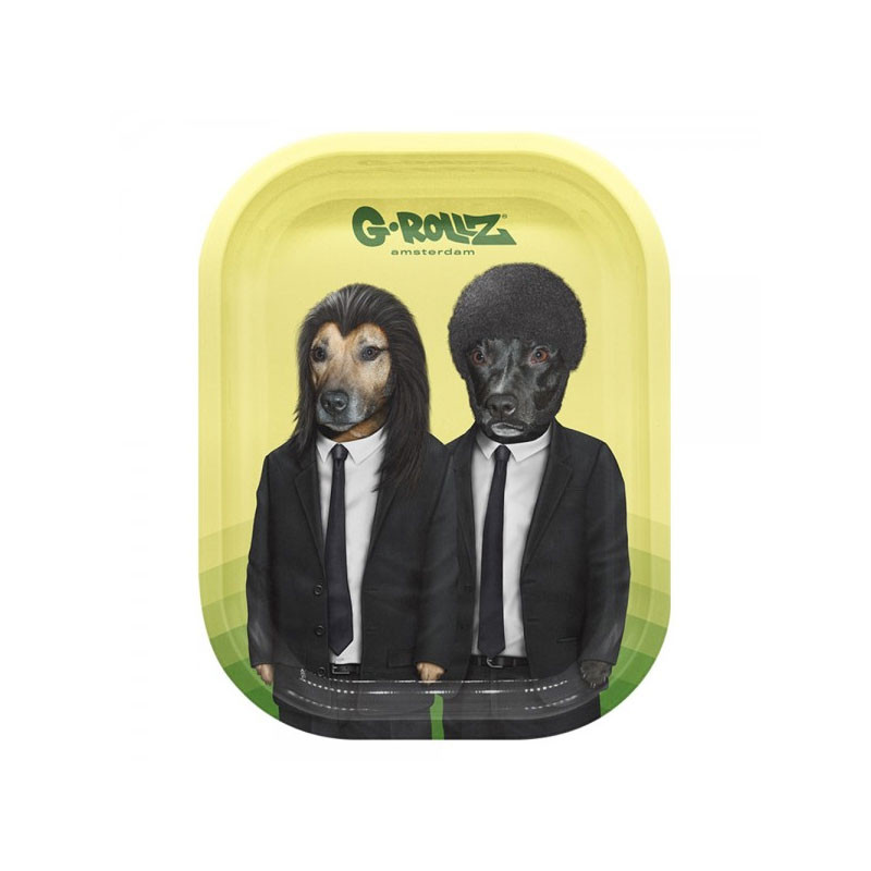 G-rollz - Metal Design Tray - Small - Hit Dogs - 14x18cm