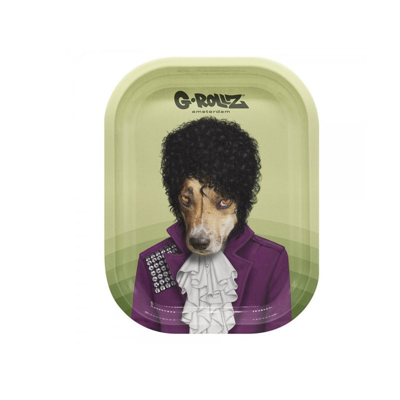 G-rollz - Tabuleiro de design em metal - Pequeno - Roxy - 14x18cm