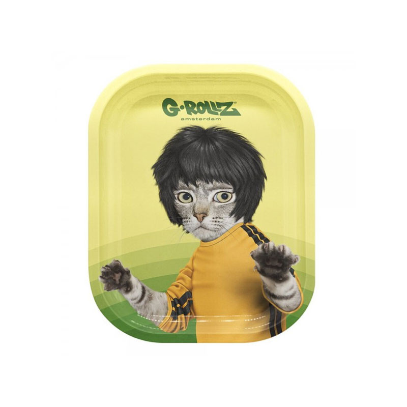 G-rollz - Metal Design Tray - Small - Kung Fu - 14x18cm