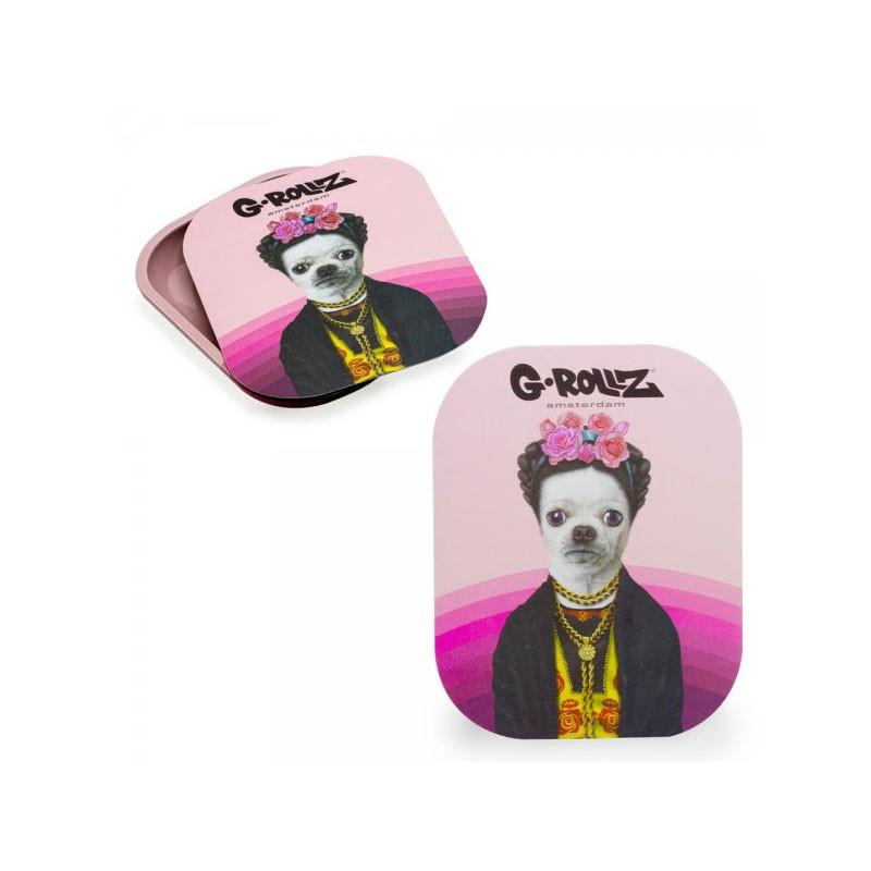 G-rollz - Metal Design Tray + Magnet Lid - Small - Mexico - 14x18cm
