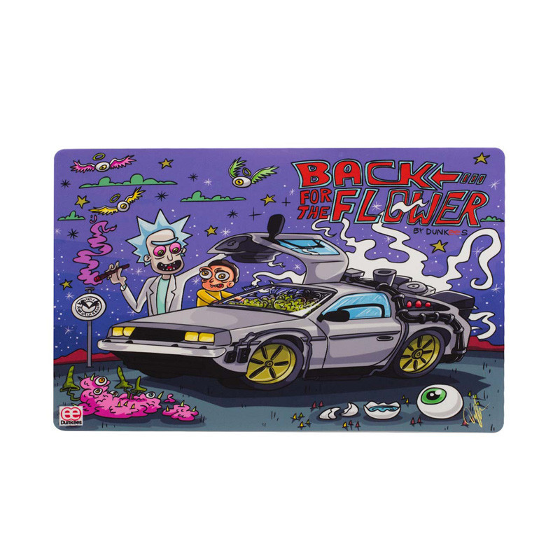 Dunkees - Dab mat - Tapis en Silicone - 28x43 cm - Back for the Flower