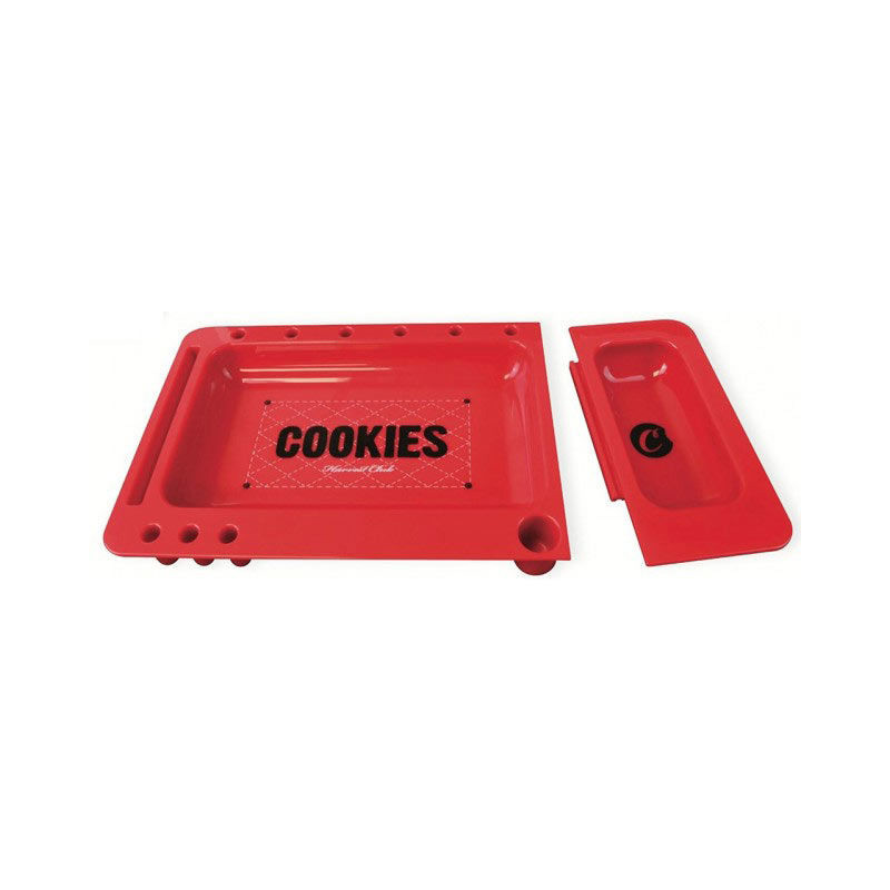 Cookies - Vassoio porta rotolo - Rosso - 31x16,3x2,7cm
