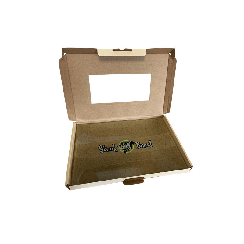 Headshop - SKUNK GLASS ROLLING TRAY - MEDIUM
