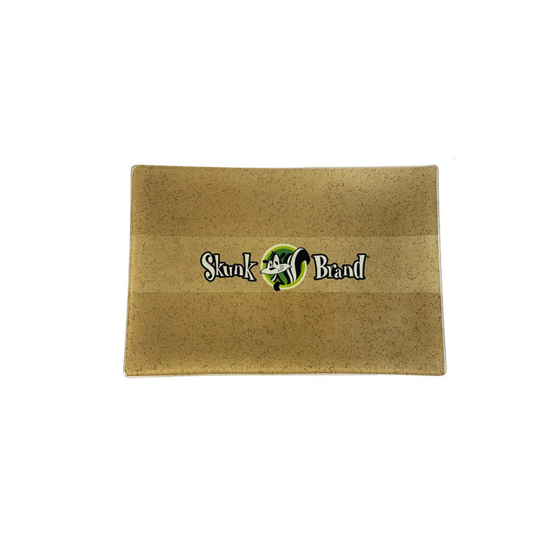 Headshop - SKUNK GLASS ROLLING TRAY - MEDIUM