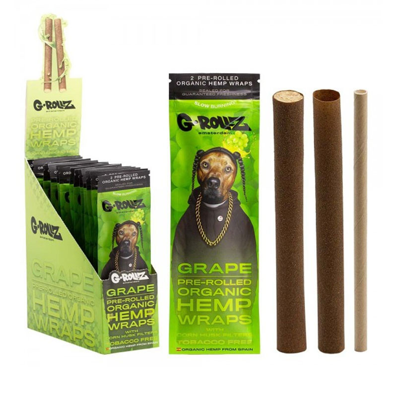  G-Rollz - Pre-rolled hemp-based sheets - Grappe - Rap 2X