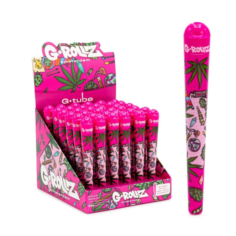 G-Rollz - Tube en cône - Amsterdam Picnic Candy - Rose