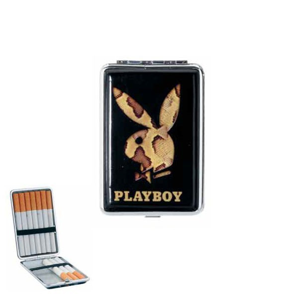 Playboy - Etui A Cigarette Motif Peau Serpent