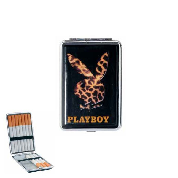Playboy - Étui à cigarette motif léopard