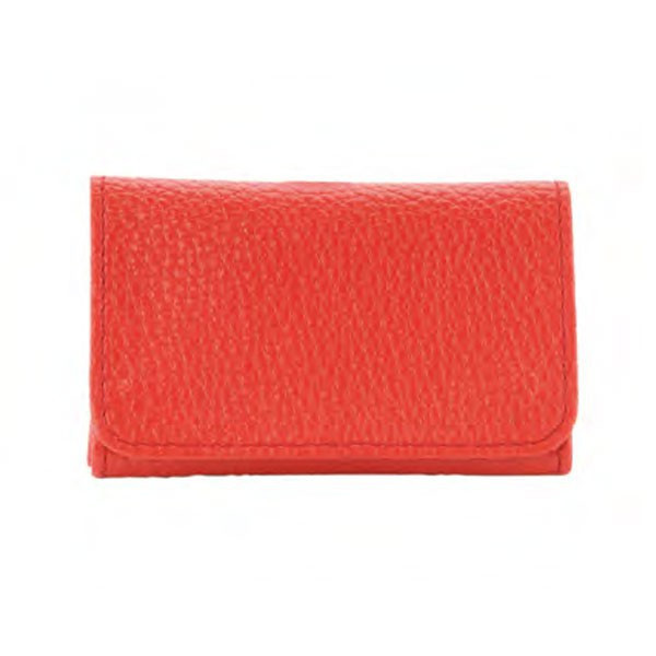 FELD - TABAKBEUTEL GENARBTES LEDER 11,5X7,5CM DL-12 - ORANGE