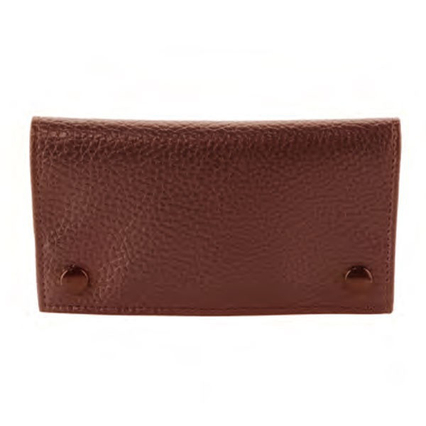 Champ - Blague A Tabac Cuir A Grain 16X8.5Cm Dl-12 - Marron