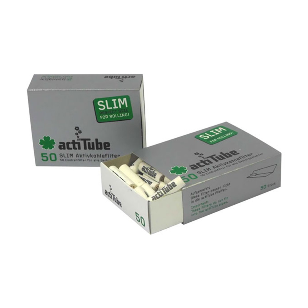 Acti Tube filtres à charbon slim (50 pièces) - Ø 7mm