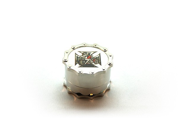 Grinder Cuisine aluminium Croix 4 parts - Diamètre: 54mm