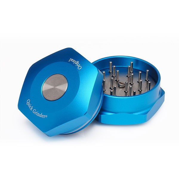 Grinder cuisine aluminium cyan - Original Quick Grinder v3