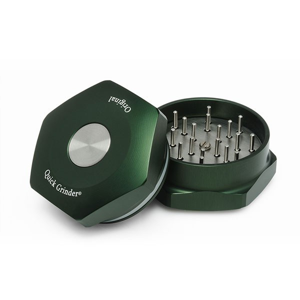 Grinder cuisine aluminium vert - Original Quick Grinder v3