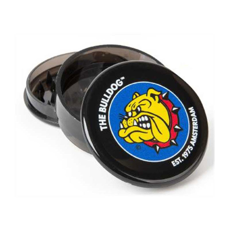 The Bulldog - Grinder en plastique noir - 3 niveaux