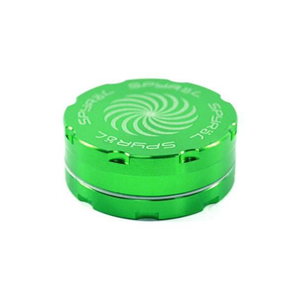 Grinder Cuisine Spyral vert 2 parties 17x55mm