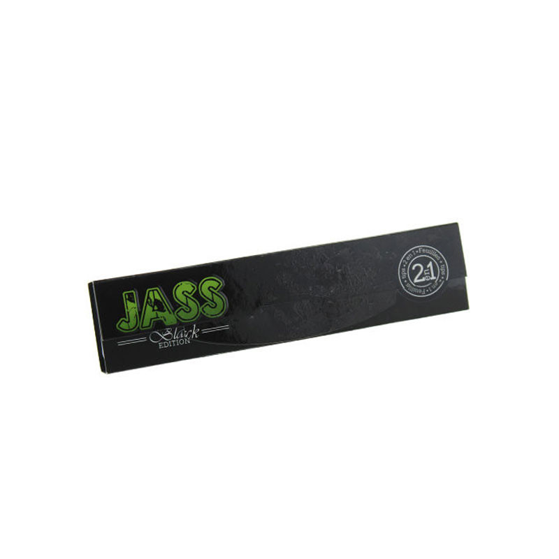 Jass - Booklet of 33 sheets to roll + Tips - Black Edition
