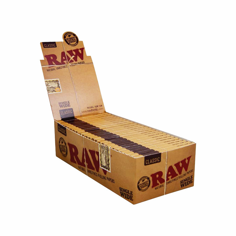 Raw - 25 pack of rolling papers - Regular
