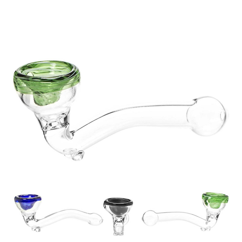 Cachimbo em vidro - cores aleatórias - 11cm - vidro Amsterdam