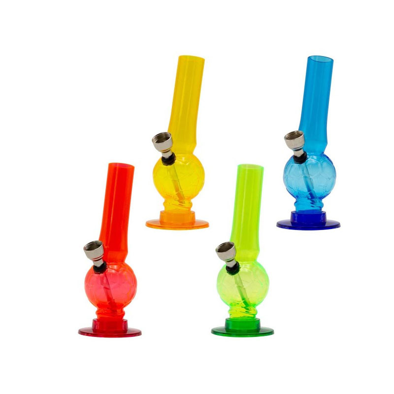 Bongo de bola acrílico pequeno Bang azul h13,5cm - - França Amsterdam