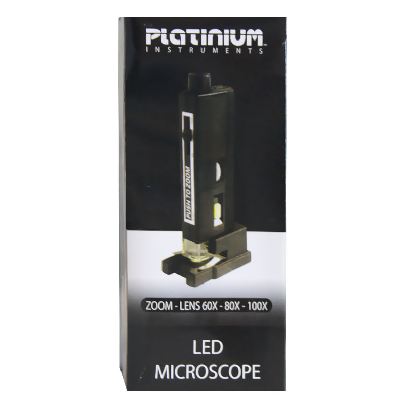 Platin - Mikroskop 60/100X LED